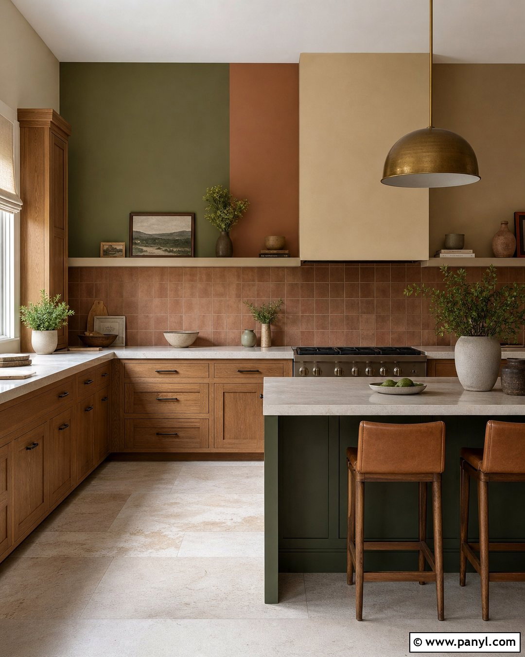 20 Color Block Kitchen Wall Ideas for a Bright, Bold Refresh