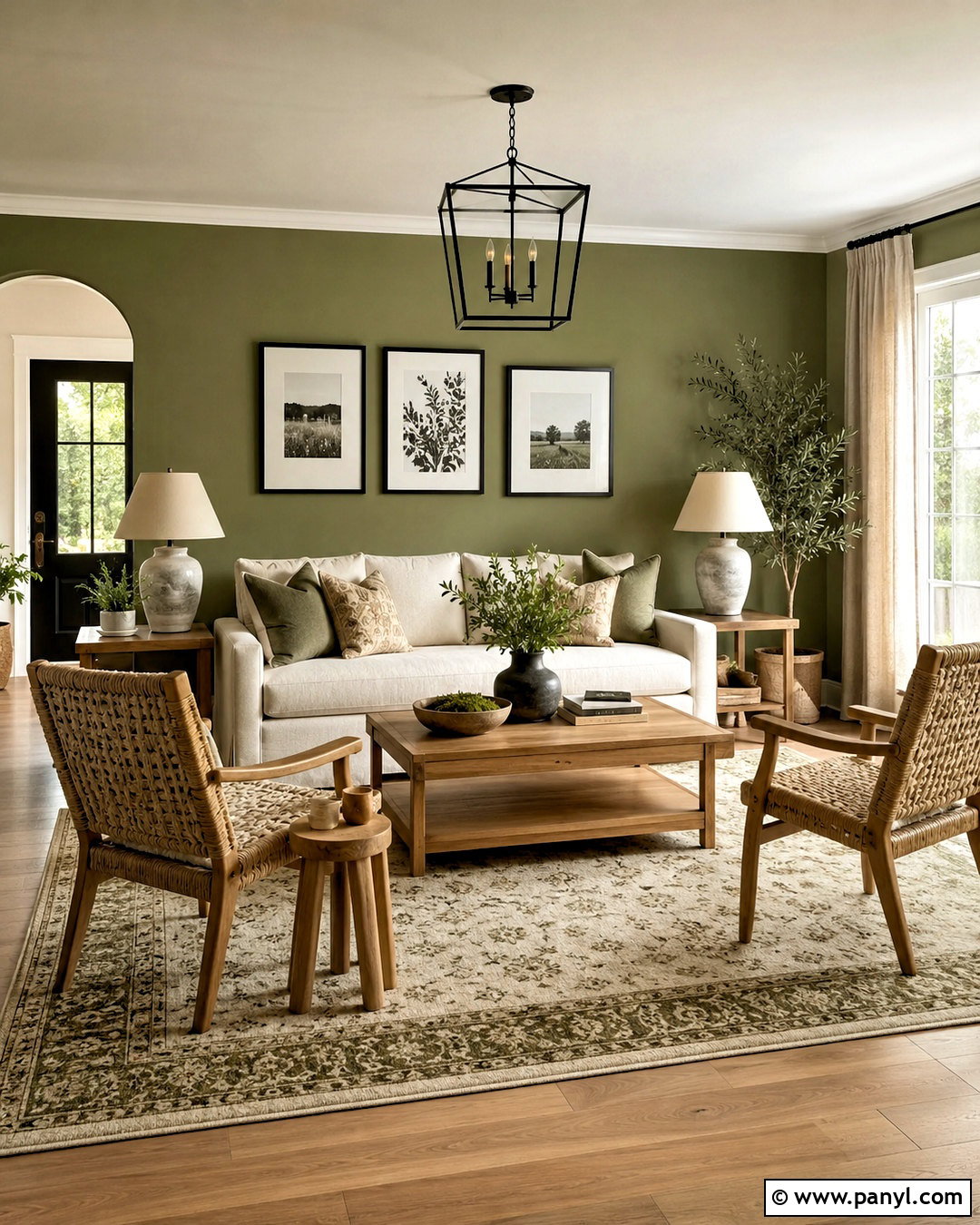 Olive Green And Cream Living Room - 20 olive green color palette ideas
