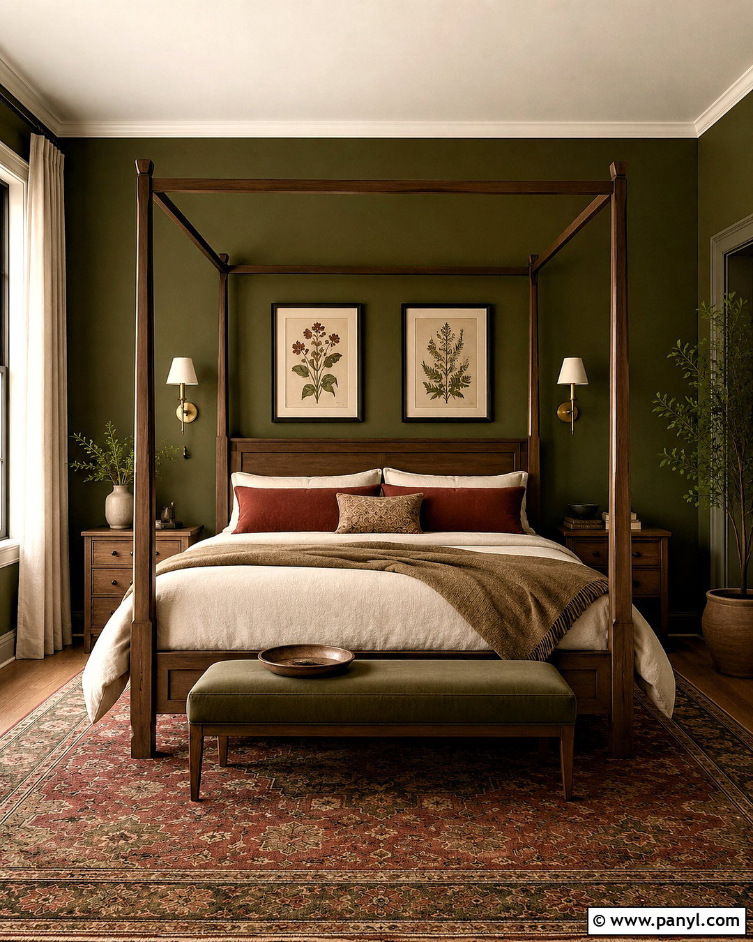 Olive Green Bedroom Walls - 20 color for bedroom walls