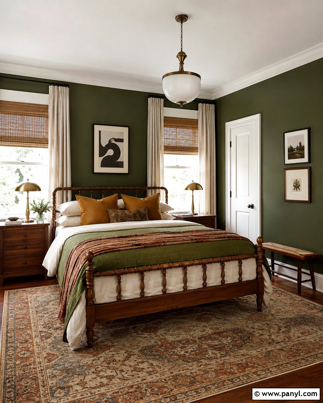Olive Green Bedroom Walls - 20 Modern Wall Colors Bedroom Ideas