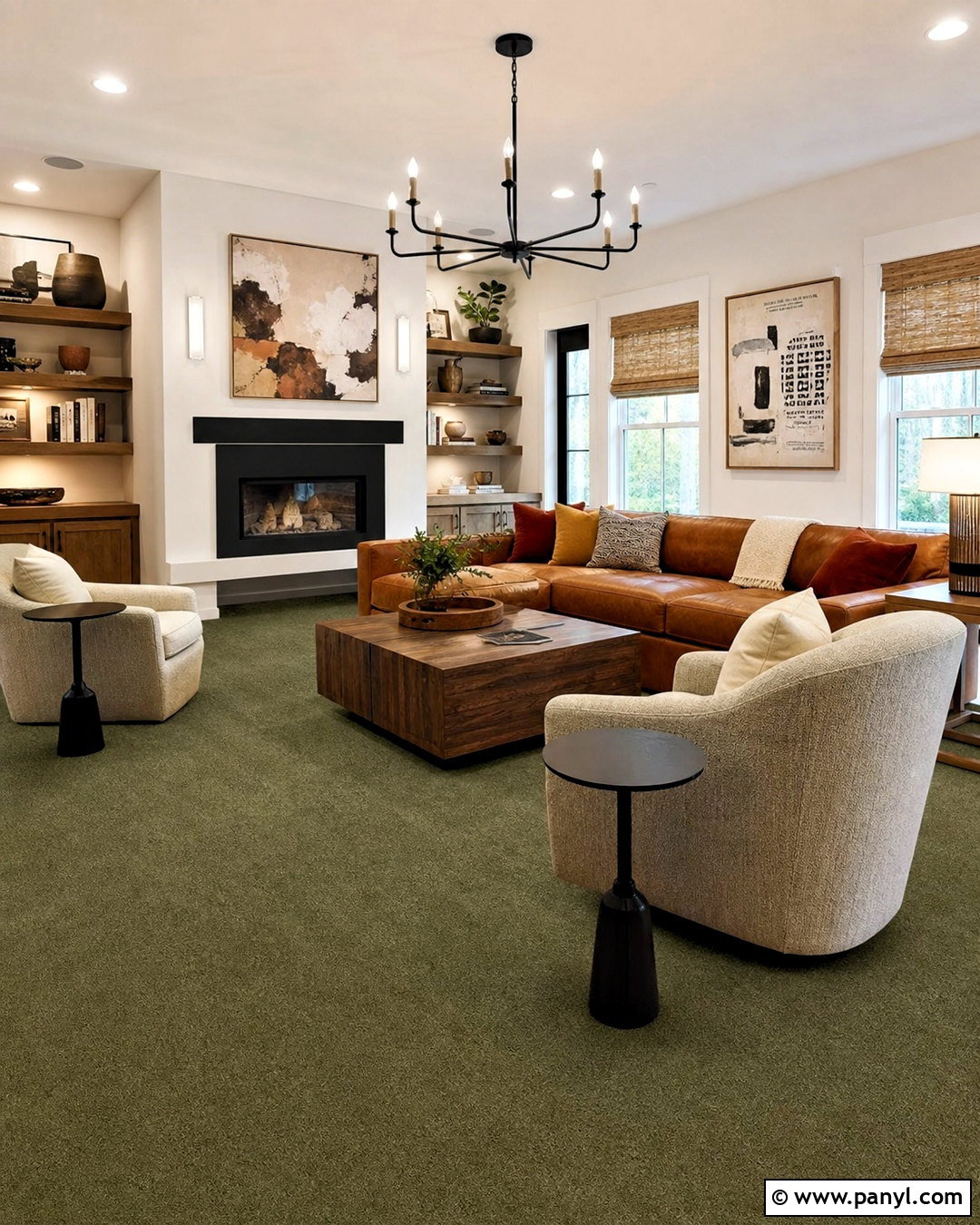Olive Green Carpet - 20 carpet color ideas