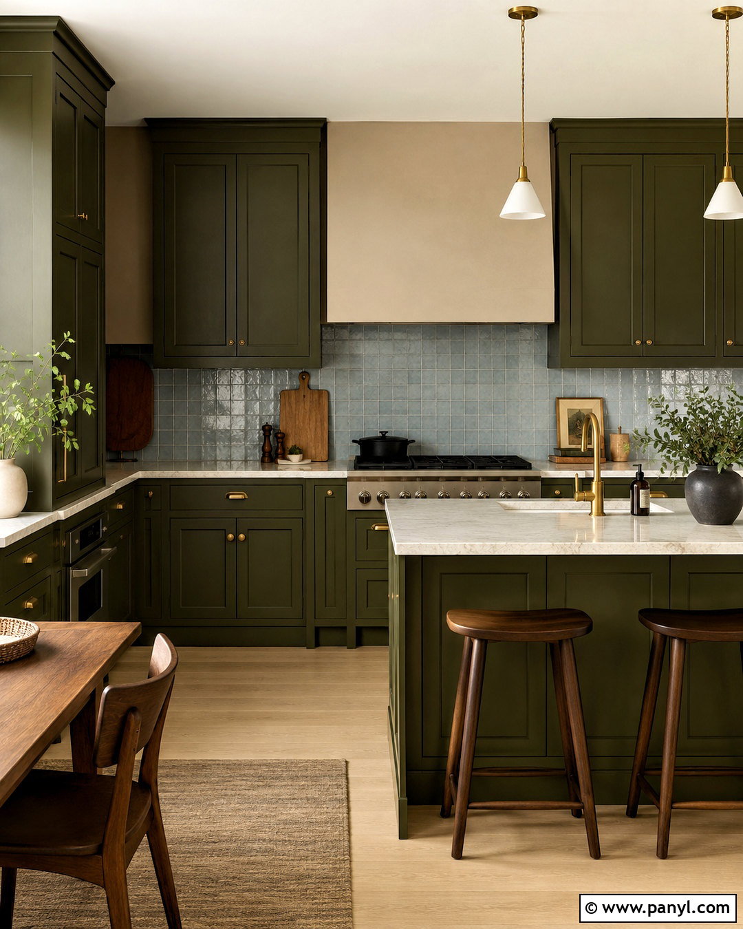 Olive Green Color Palette - 20 color pallets