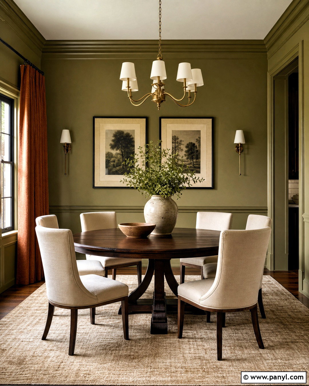 Olive Green Dining Room Walls - 20 wall paint inspo ideas
