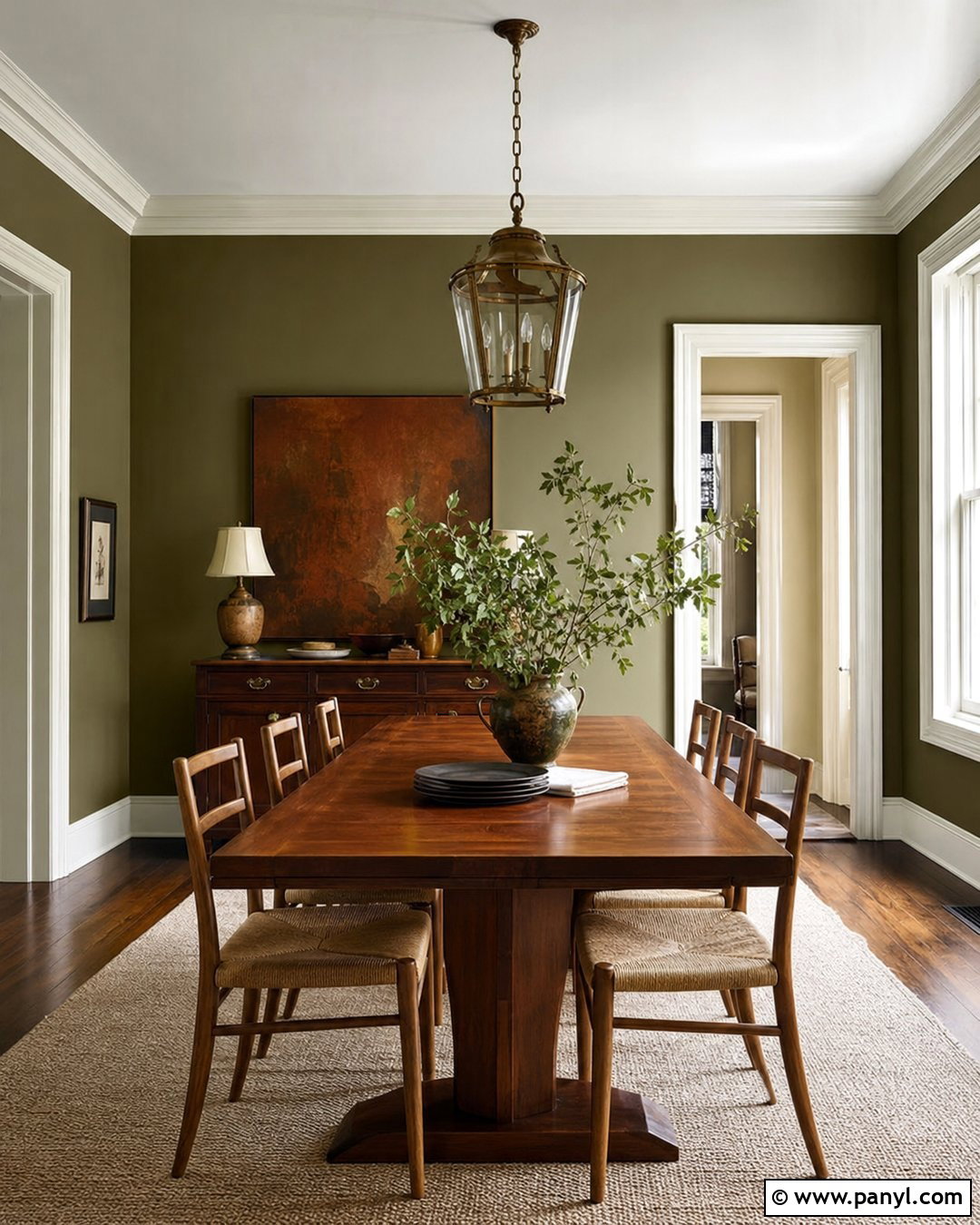 Olive Green Dining Room Walls - 25 Room Wall Paint Colors