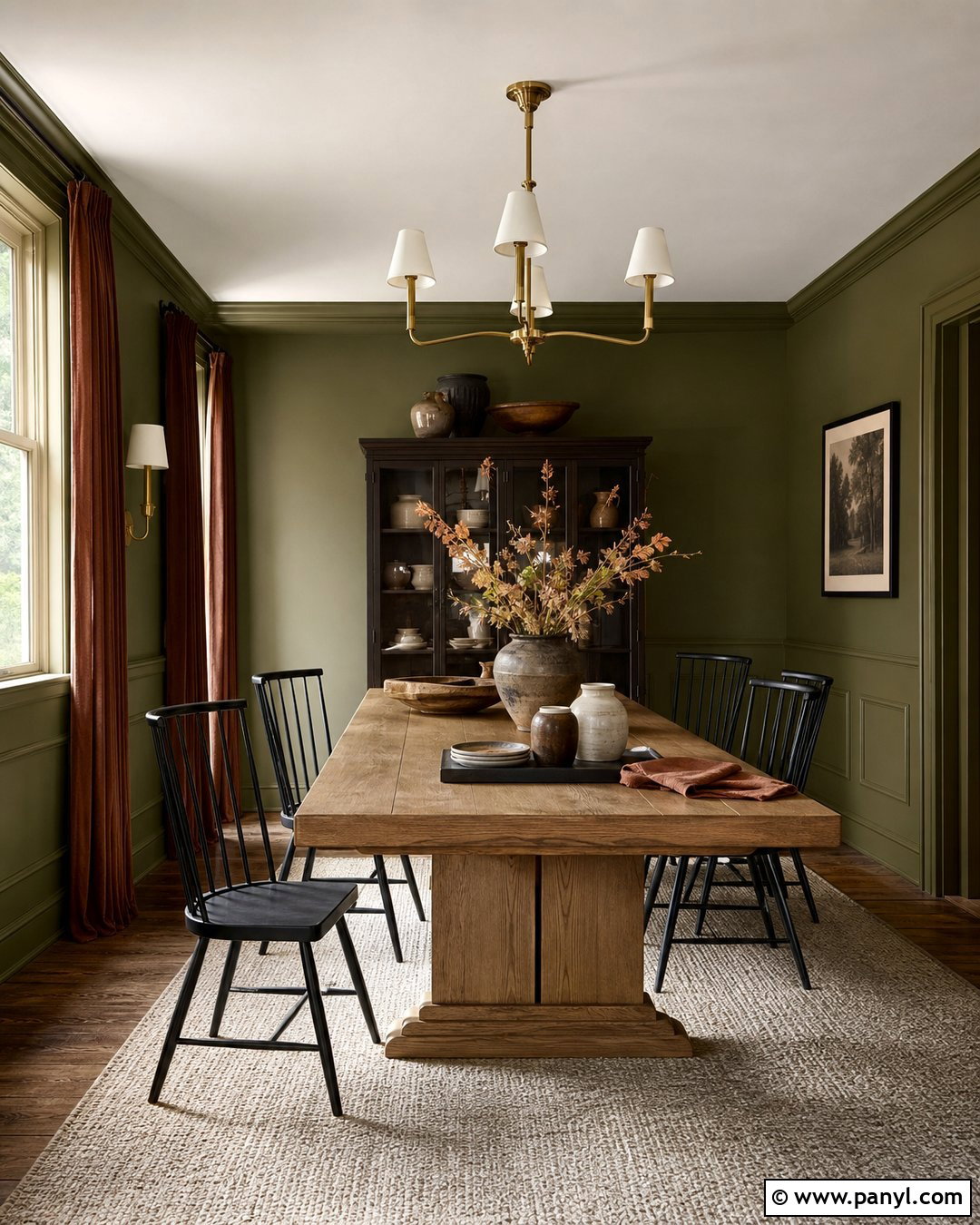 Olive Green Drywall - 20 Drywall Colors