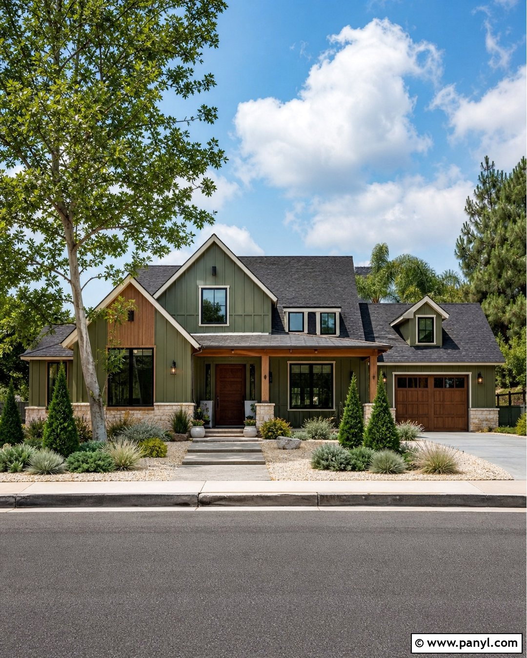 Olive Green Exterior Wall Paint - 35 exterior wall paint ideas