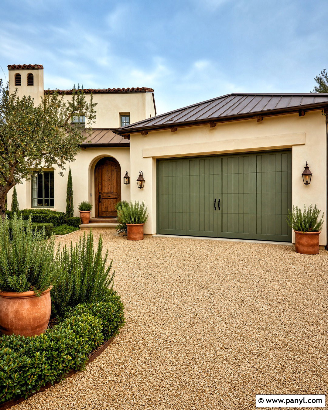 Olive Green Garage Door - 20 garage door paint colors