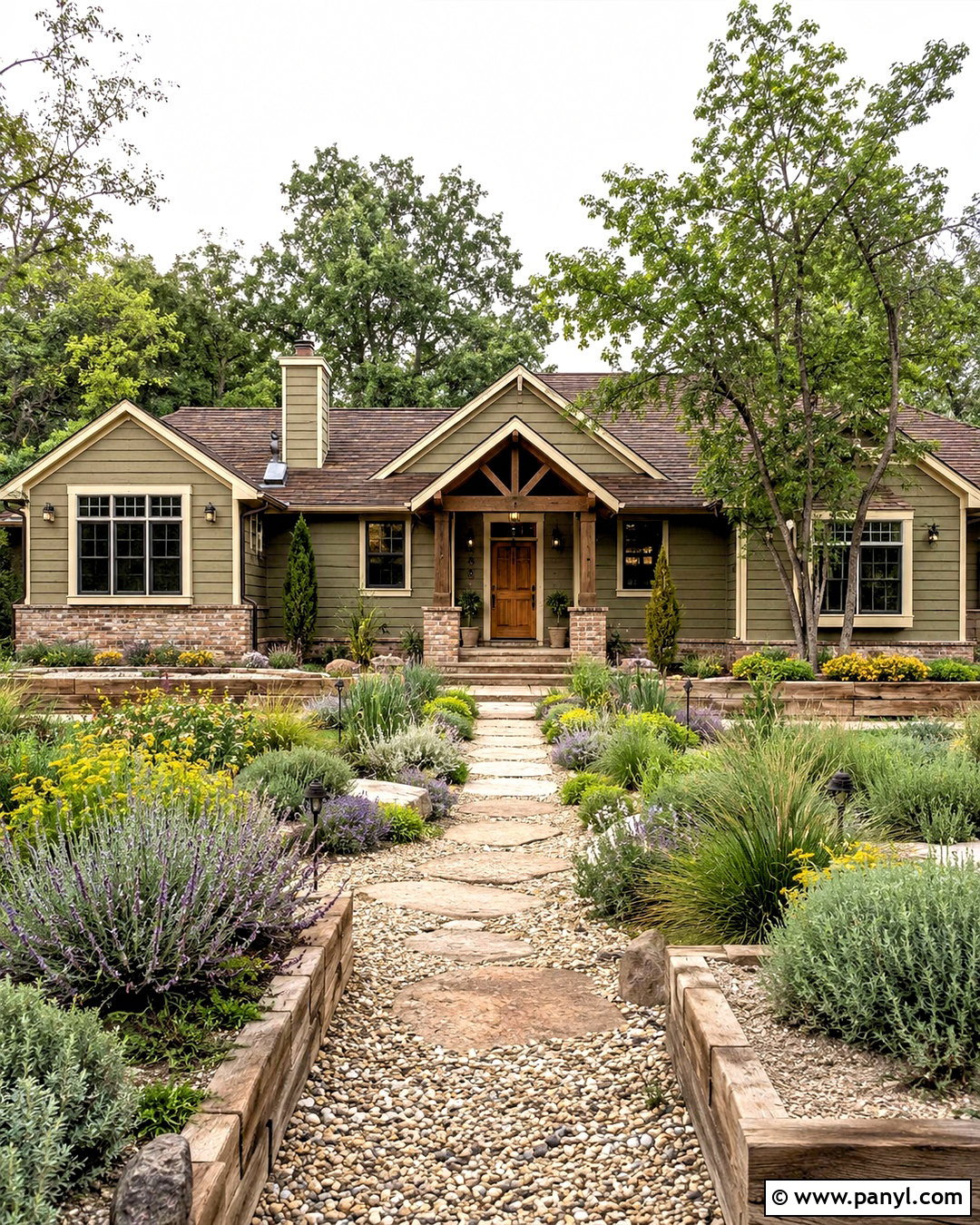 Olive Green House Exterior - 20 outdoor colours for houses