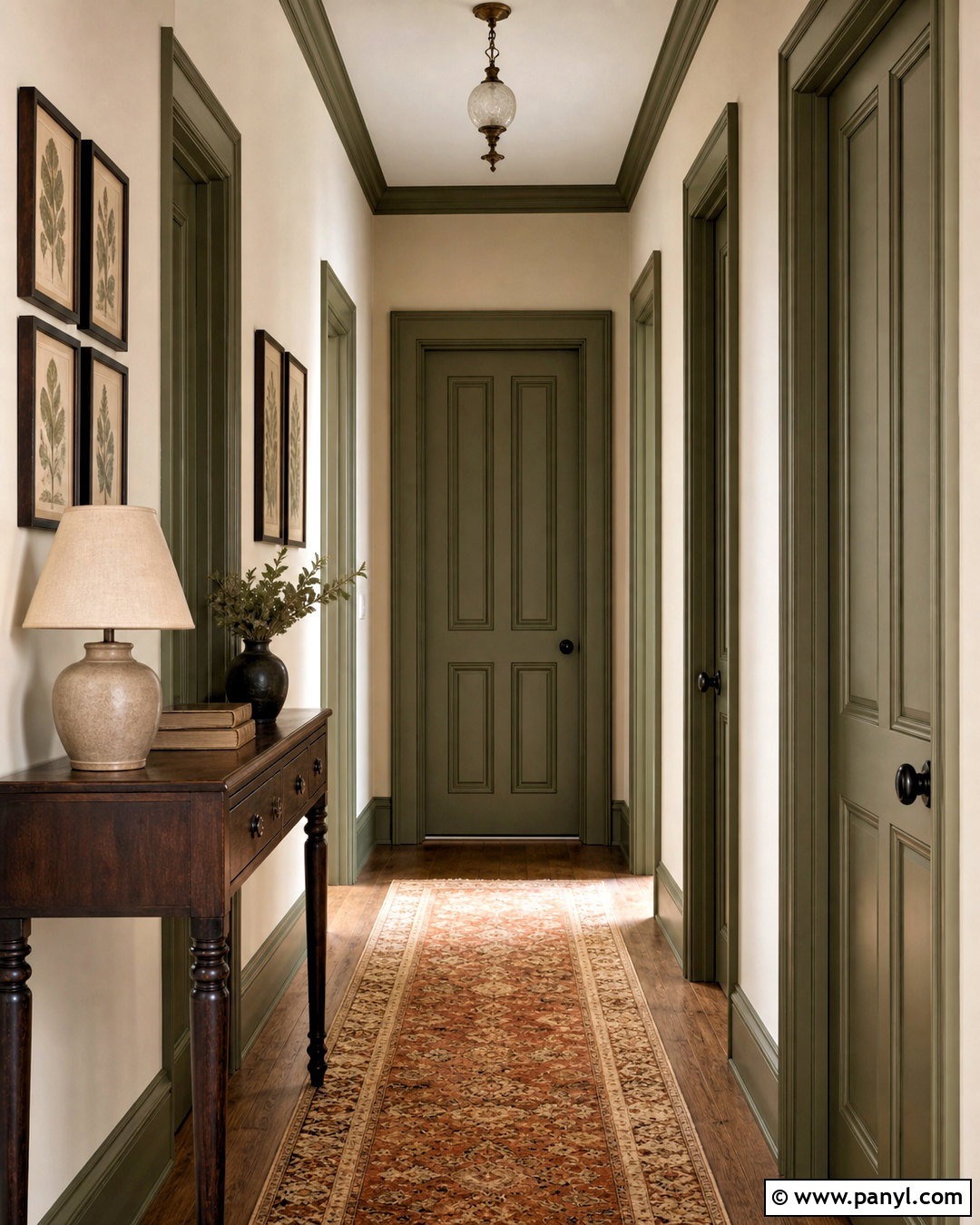 Olive Green Indoor Door - 20 indoor door colors