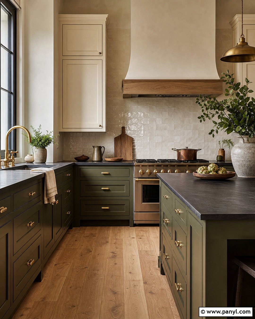 20 Kitchen Cabinet Paint Colors With Dark Countertops: Chic Picks