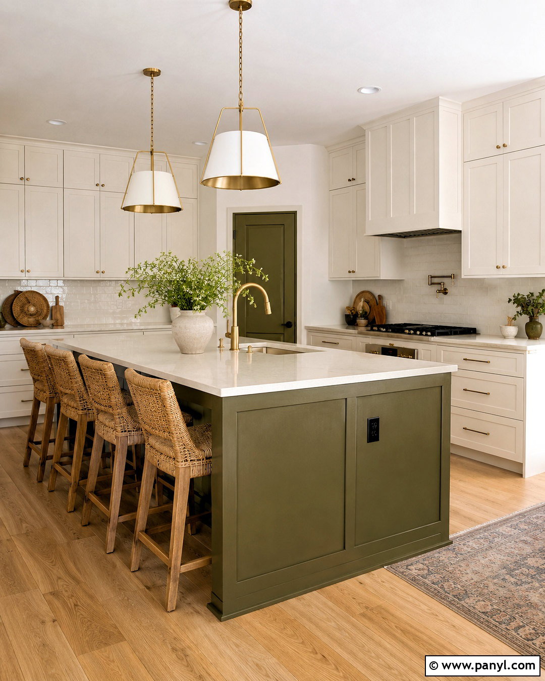 Olive Green Kitchen Island - 20 olive kitchen ideas