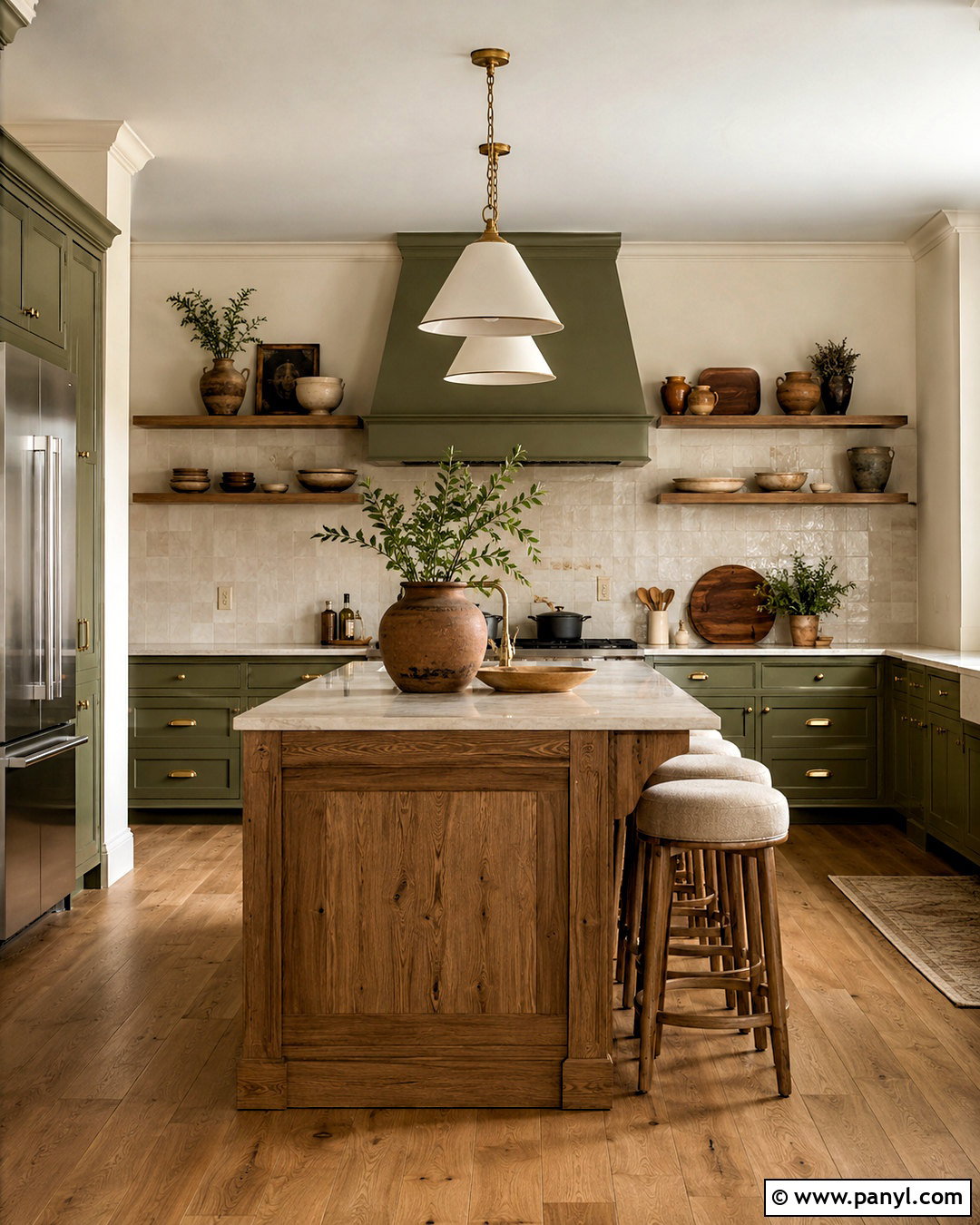 Olive Green Kitchen Paint - 20 best kitchen paint colors