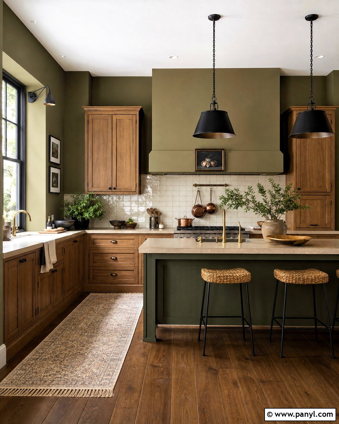 Olive Green Kitchen Wall Paint - 20 wall paint inspiration ideas
