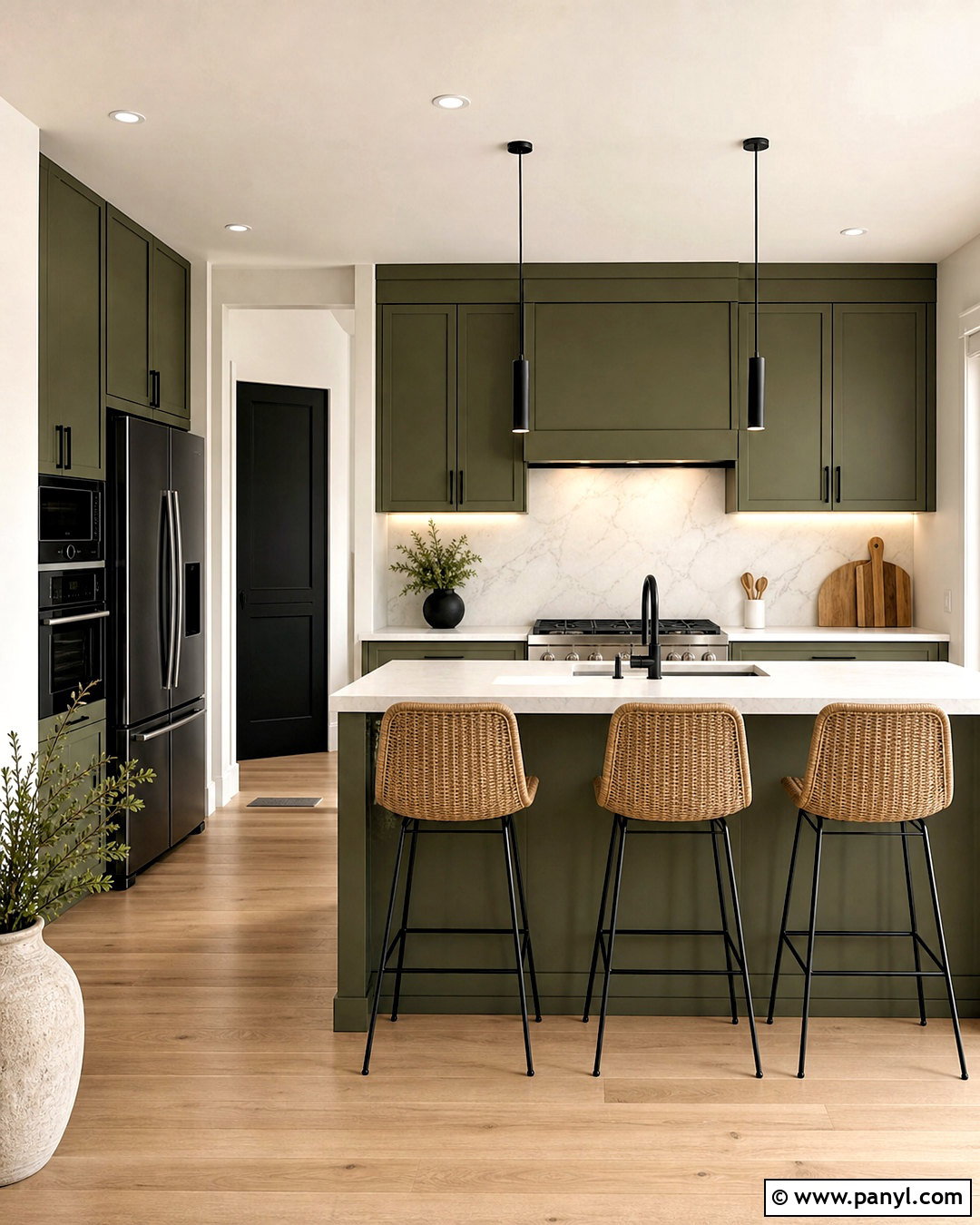 20 Olive Green Interior Design Ideas for a Calm, Timeless Home