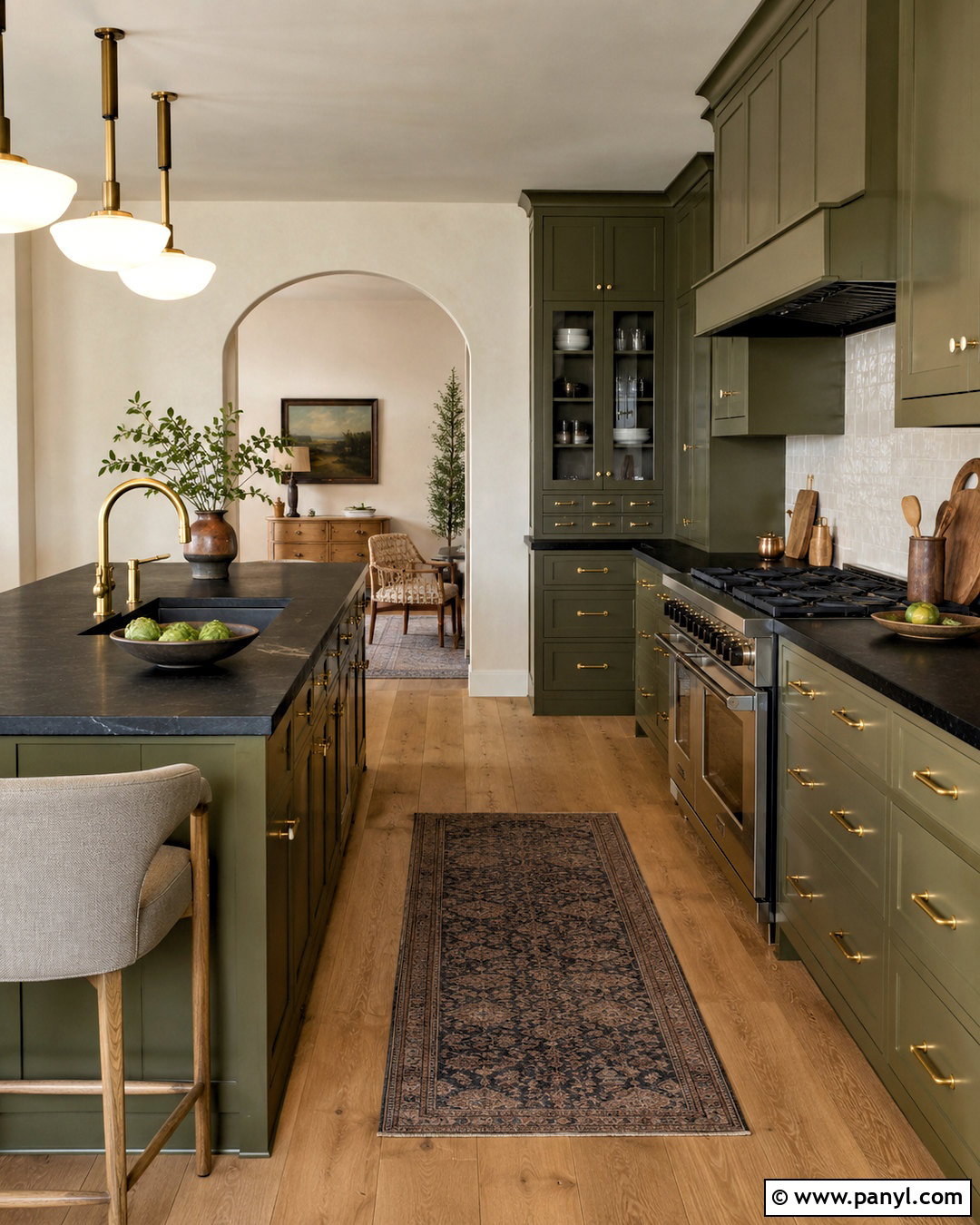 20 Olive Kitchen Ideas for a Warm, Timeless Cooking Space