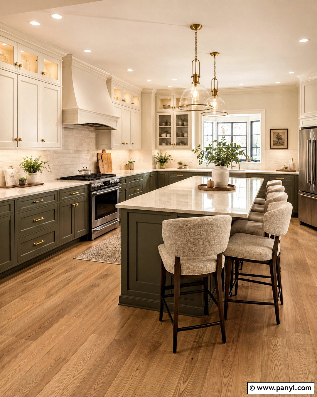 Olive Green Kitchen With Cream Cabinets - 20 olive kitchen ideas