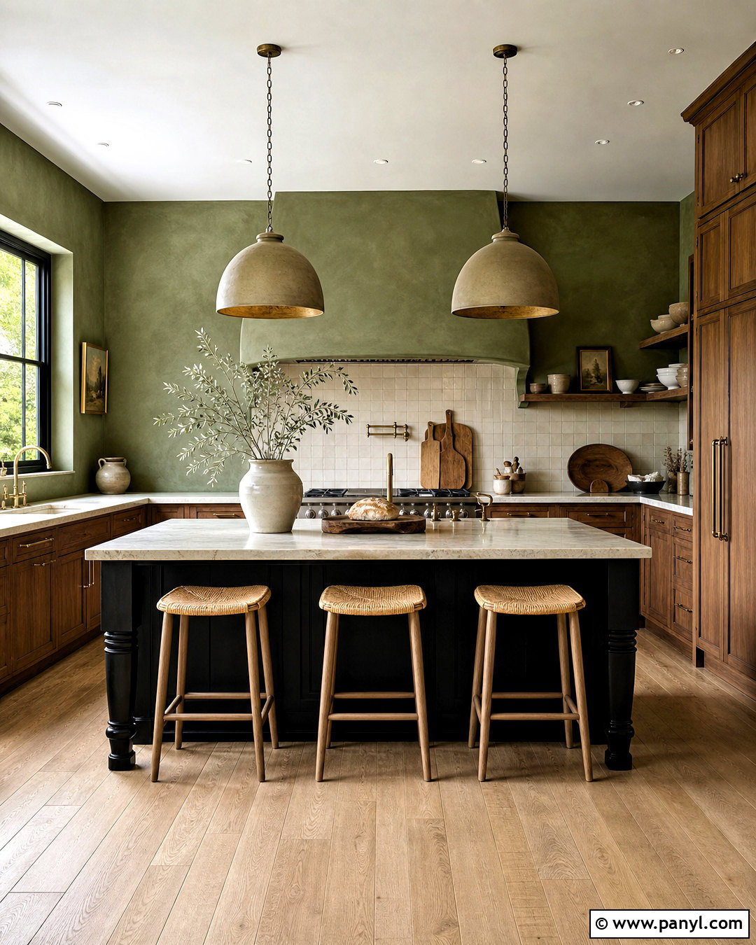 Olive Green Lime Wash - 20 lime wash colors