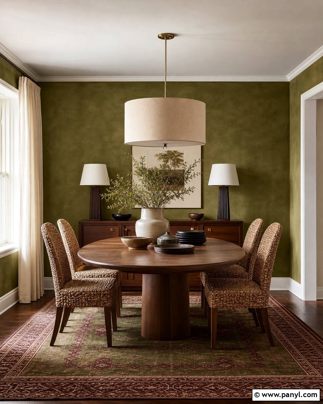 Olive Green Limewash Walls - 25 Limewash Walls Colors