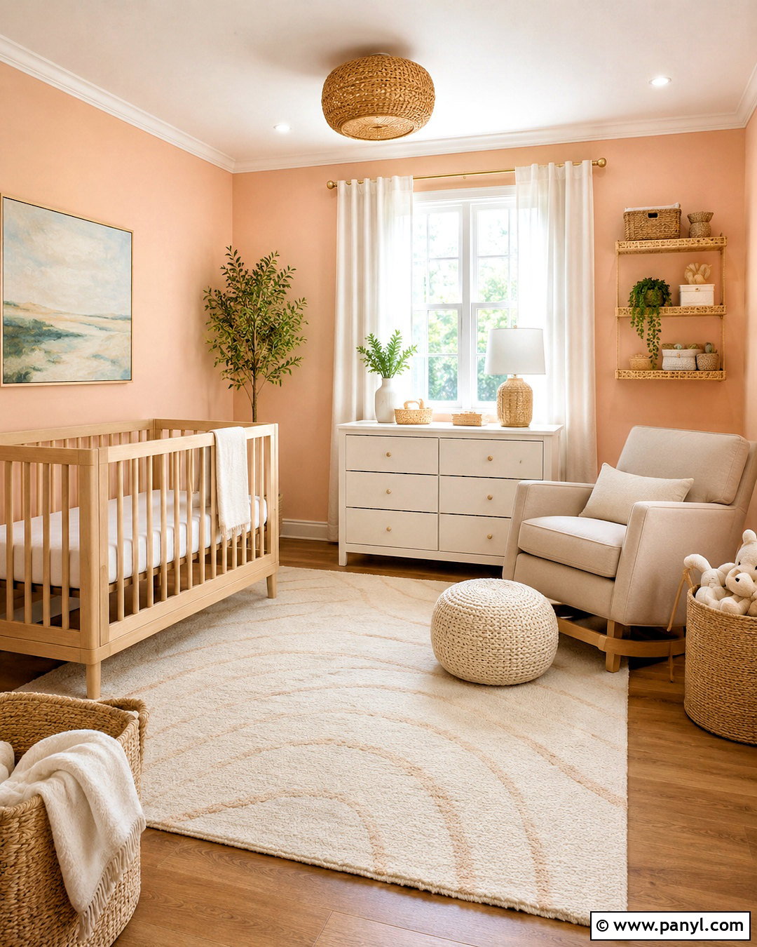Olive Green Nursery Palette - 20 nursery color palette ideas