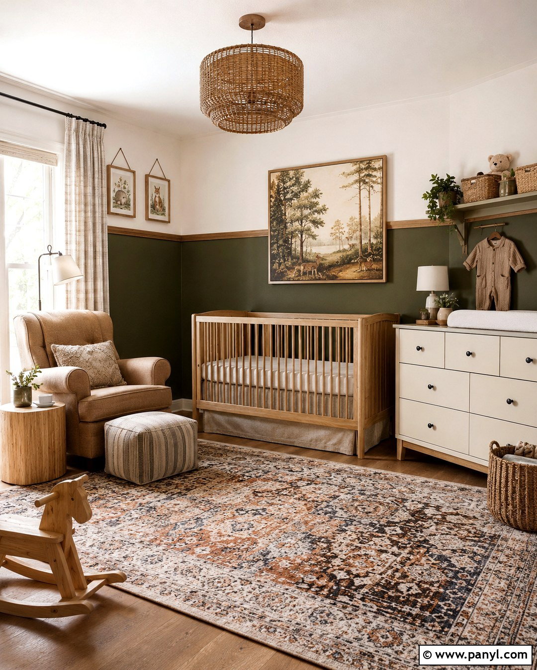 Olive Green Nursery Walls - 20 Boy Nursery Wall Colors