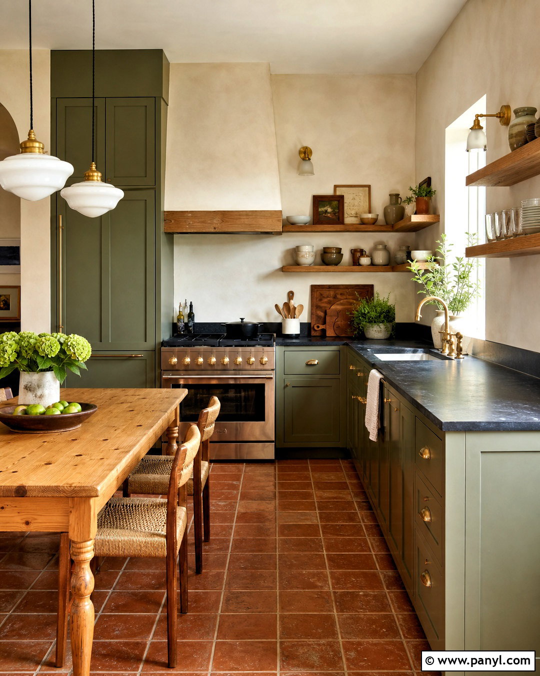 Olive Green Paint Color - 20 latest paint colors for home ideas