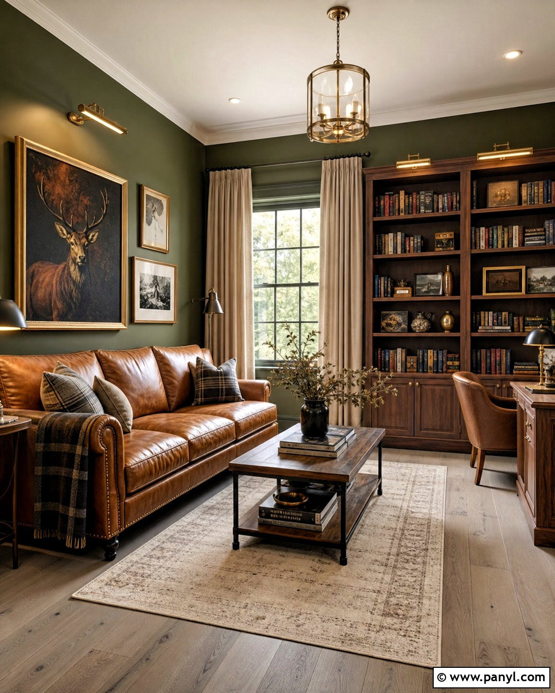 Olive Green Paint With Gray Floors - 20 paint colors that go with gray floors