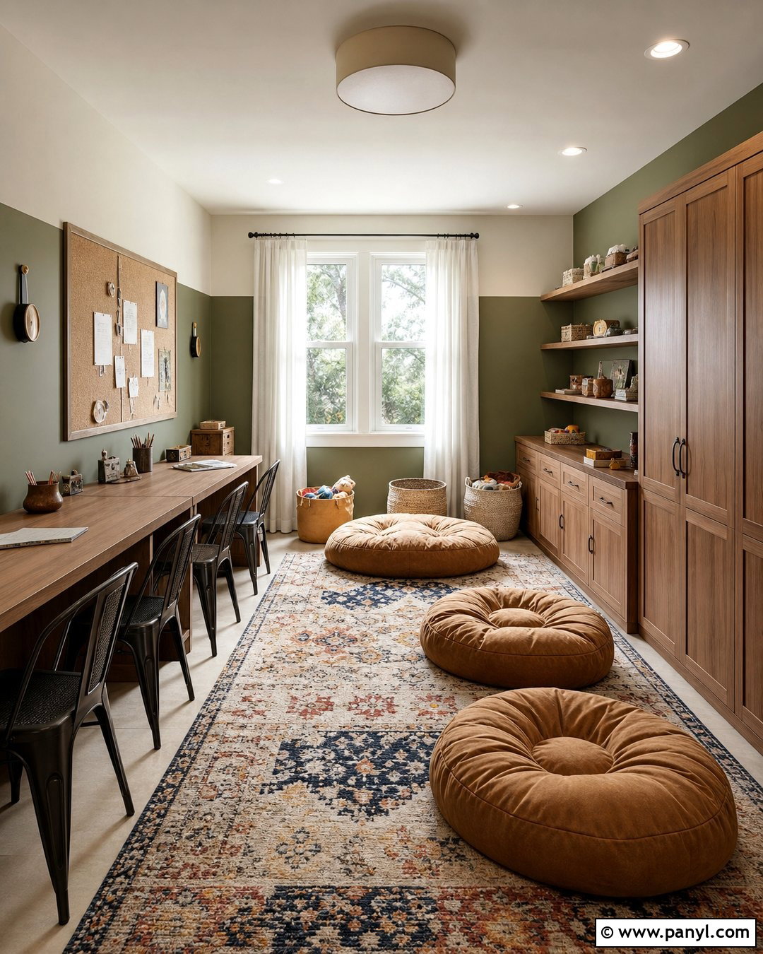 Olive Green Playroom Wall Color - 35 playroom wall colors