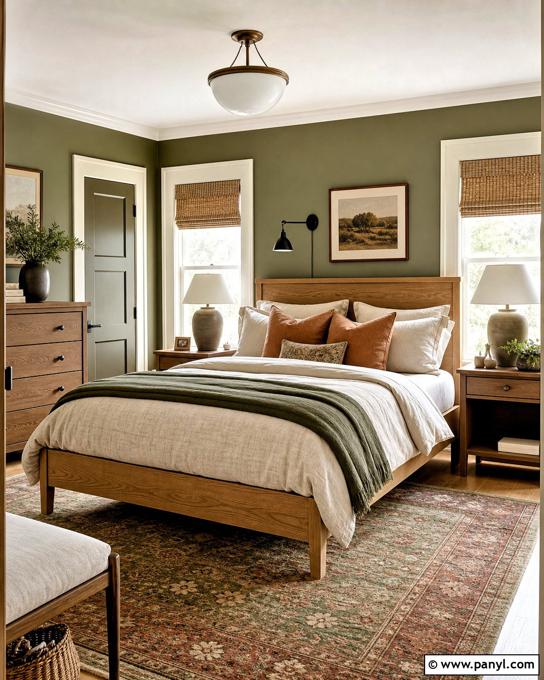 Olive Green Room Color - 20 cute room colors