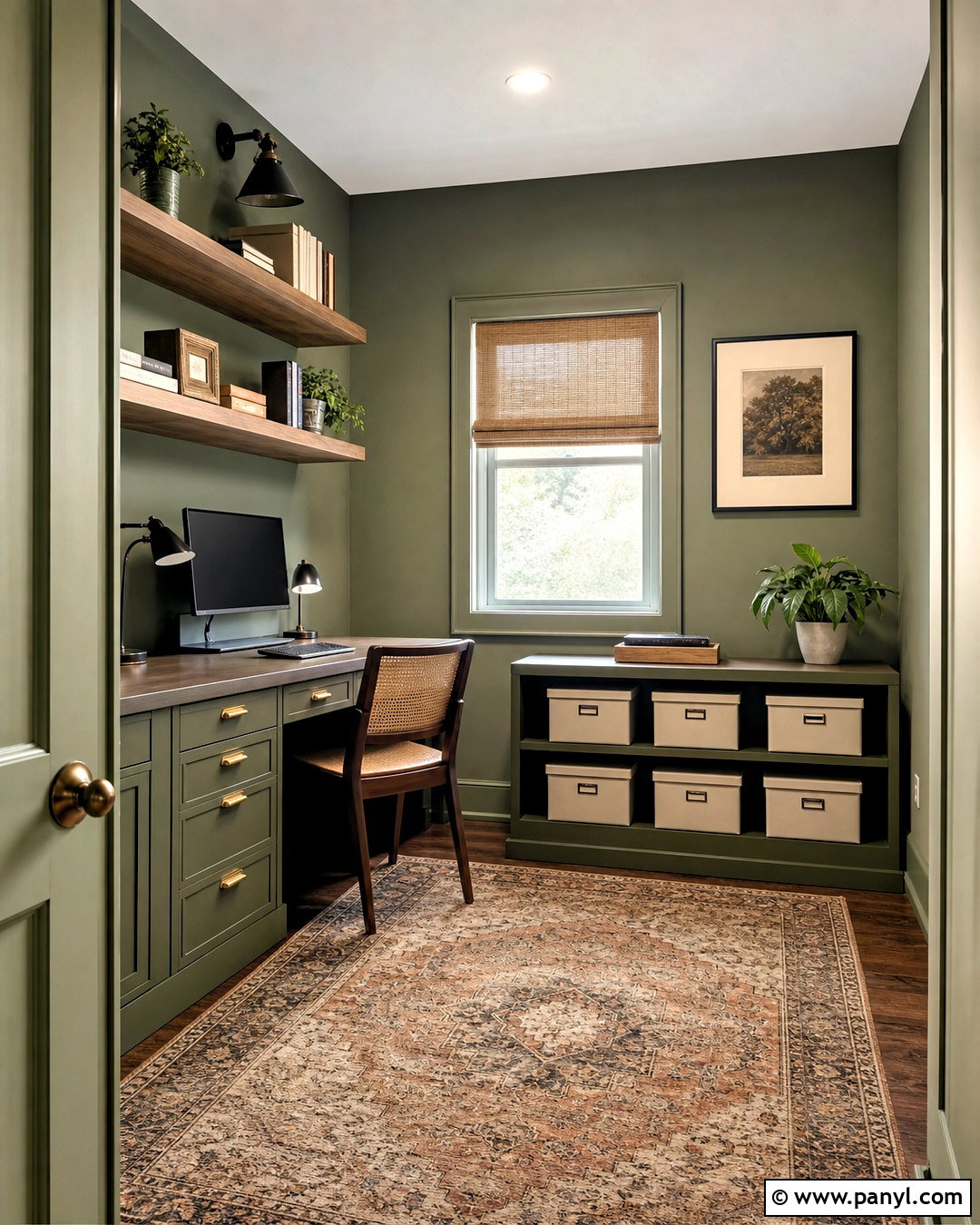 Olive Green Small Room Paint - 20 small room paint ideas