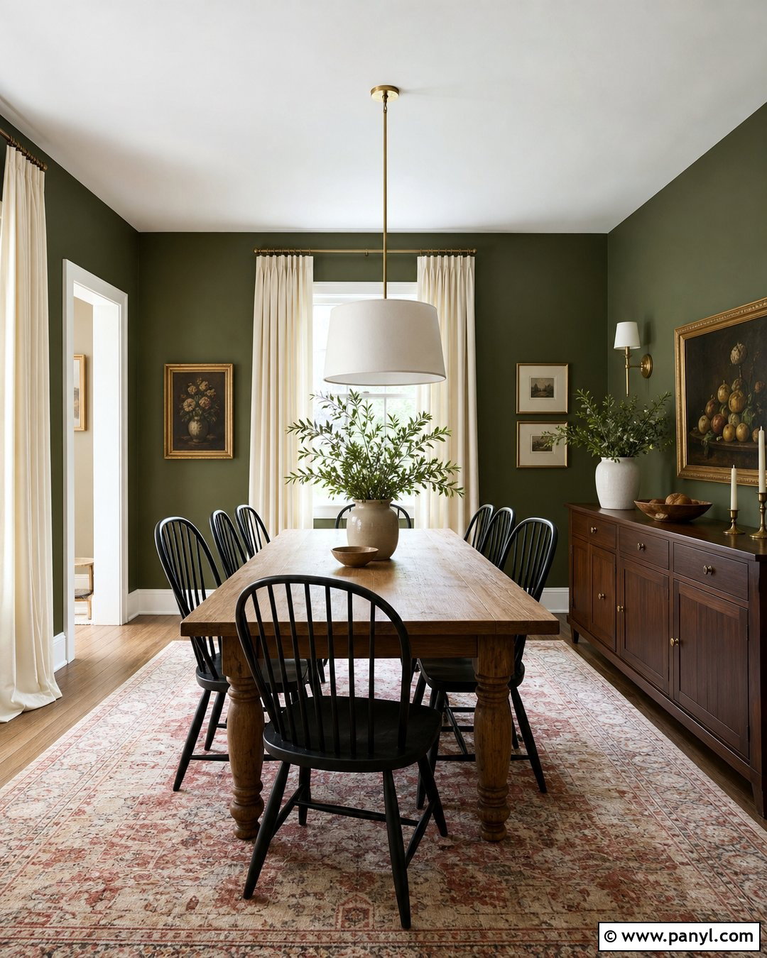 Olive Green Wall Color - 35 Best Wall Colors