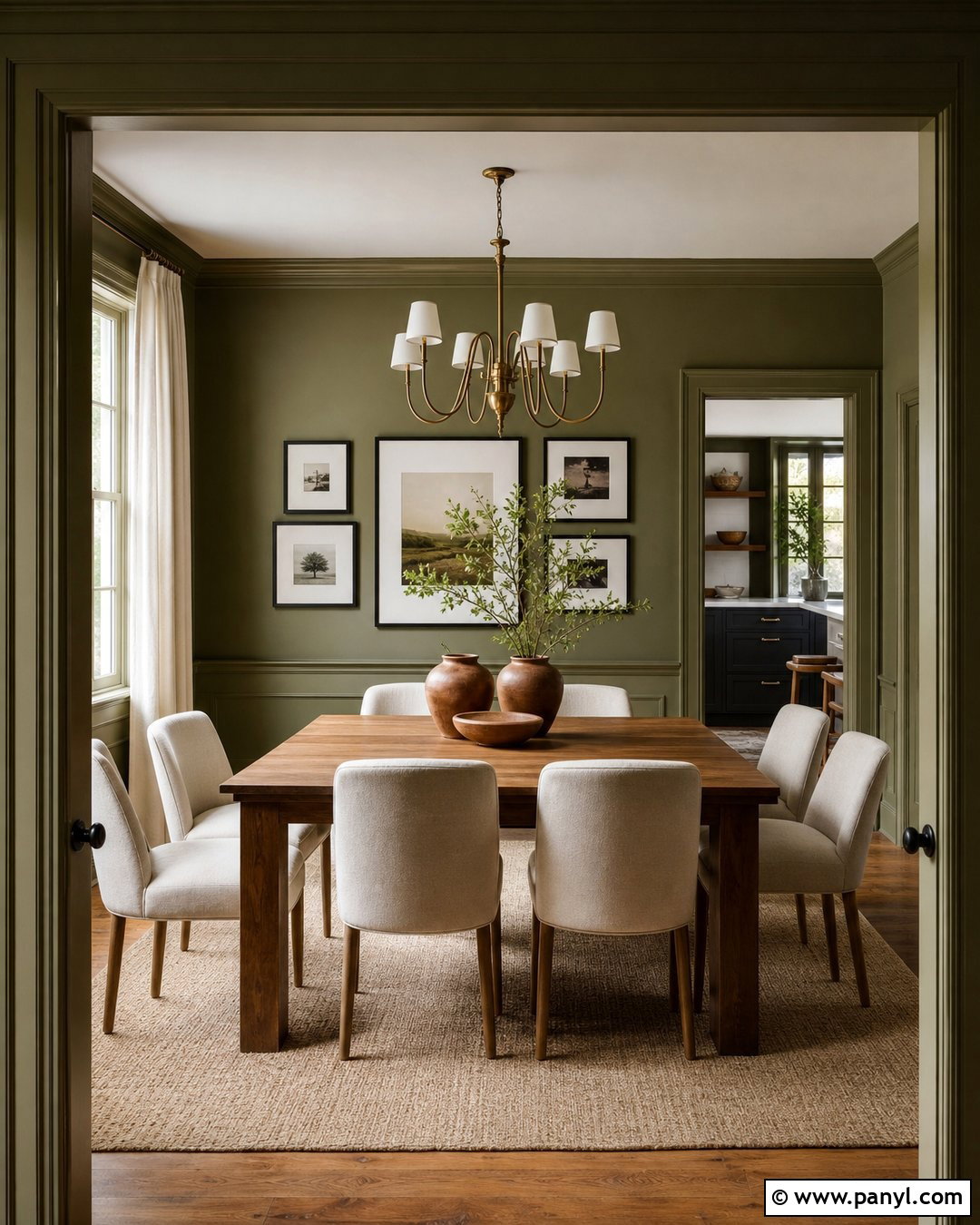 Olive Green Wall Color - 35 home wall color ideas