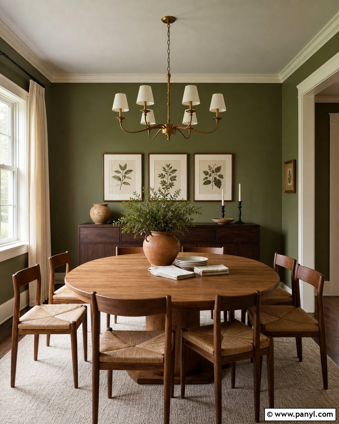 Olive Green Wall Color - 50 wall color ideas
