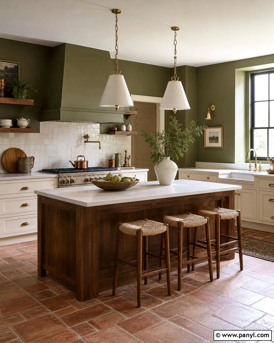 Olive Green Wall Color - 25 Trending Wall Colors 2027
