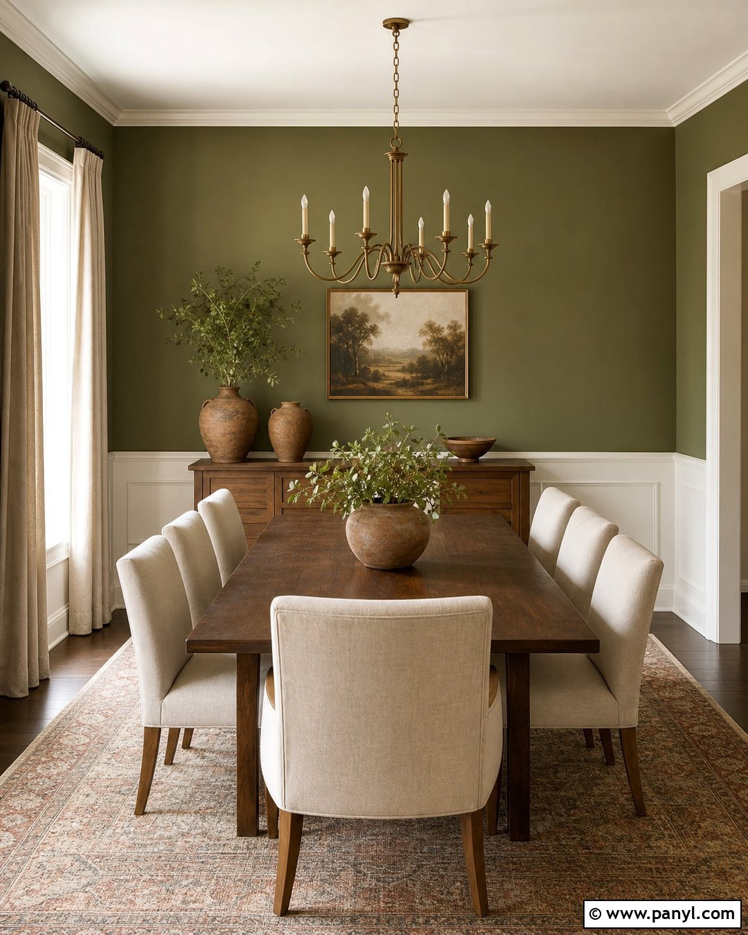 Olive Green Wall Paint - 25 Best Wall Paint Ideas