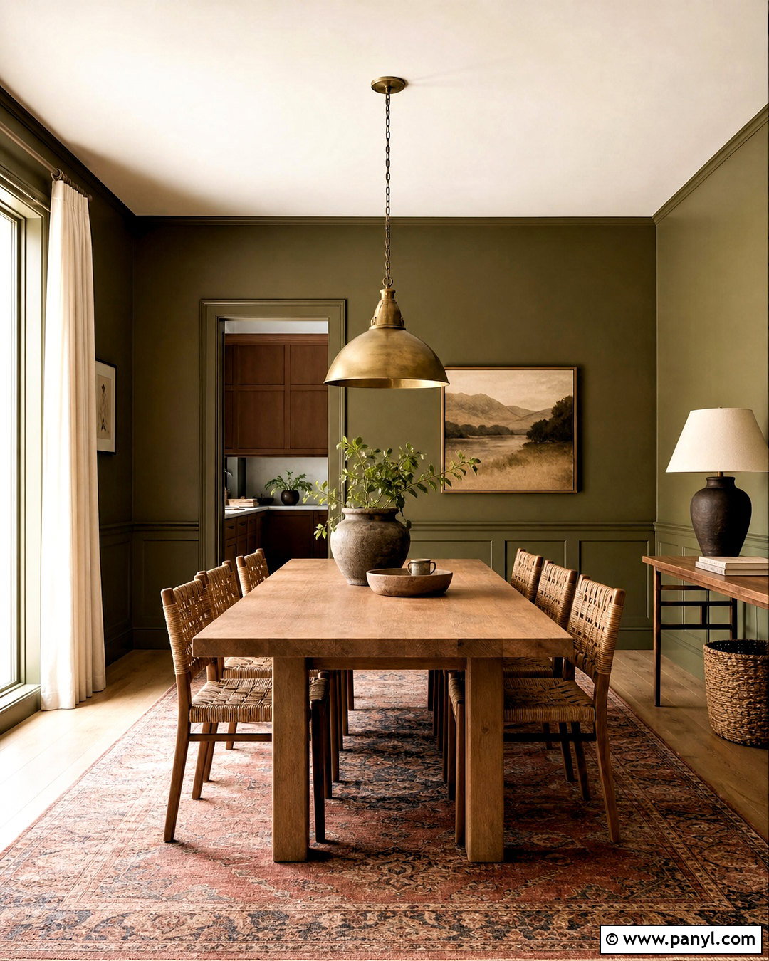 Olive Green Wall Paint - 20 wall painting colour ideas