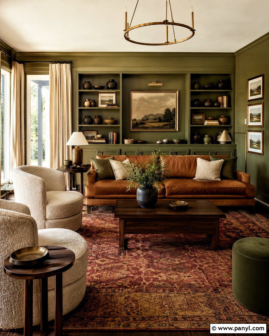 Olive Green Wall Paint - 20 Wall Paint Color Names