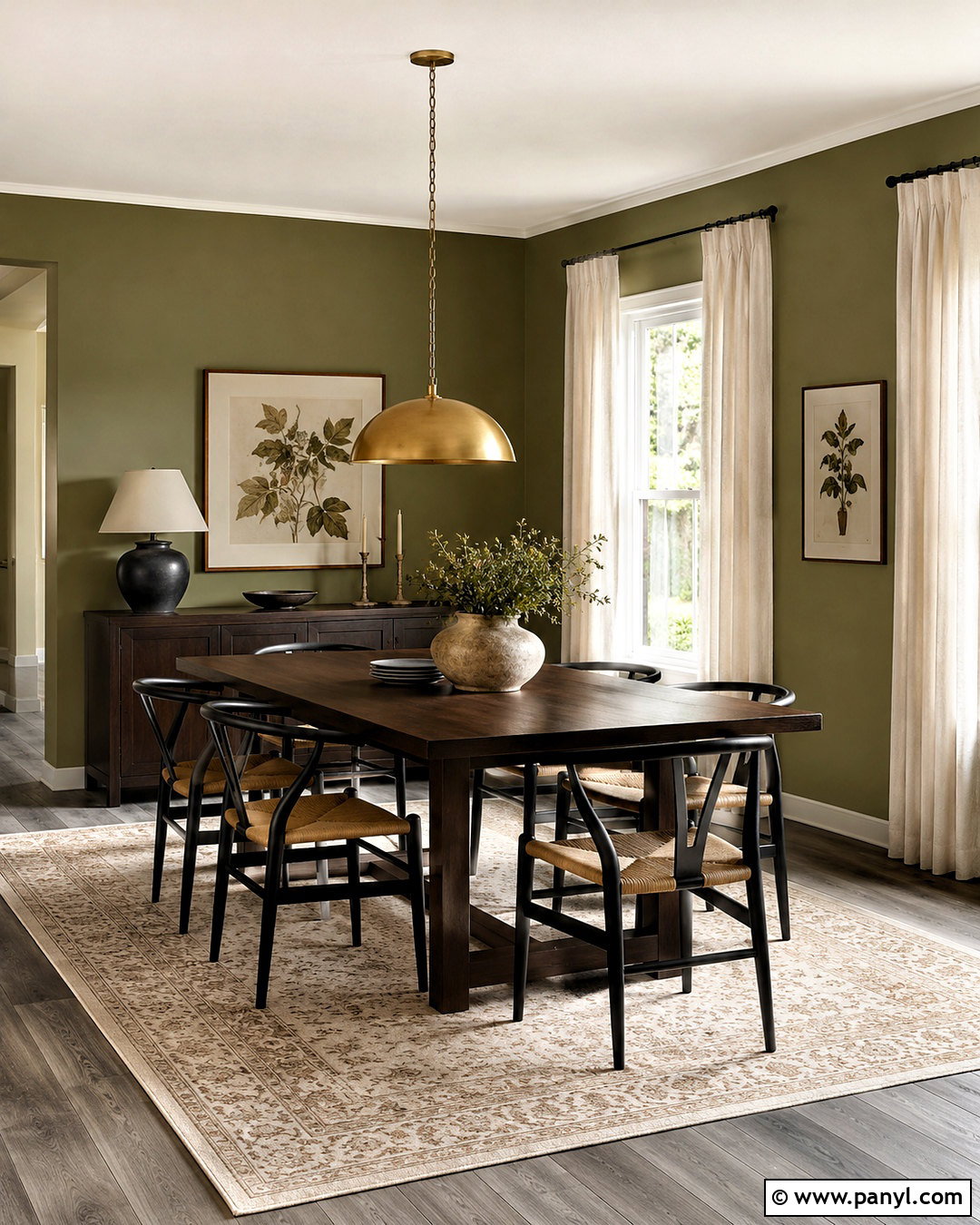 Olive Green Walls With Gray Flooring - 40 Wall Colors To Match Gray Flooring Ideas