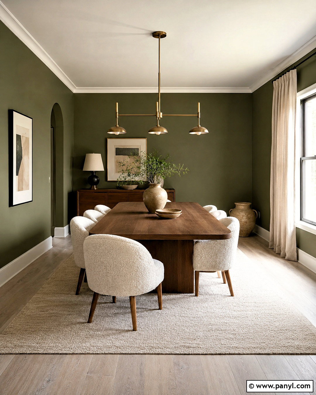 Olive Green Walls With Gray Floors - 20 Wall Paint With Gray Floors