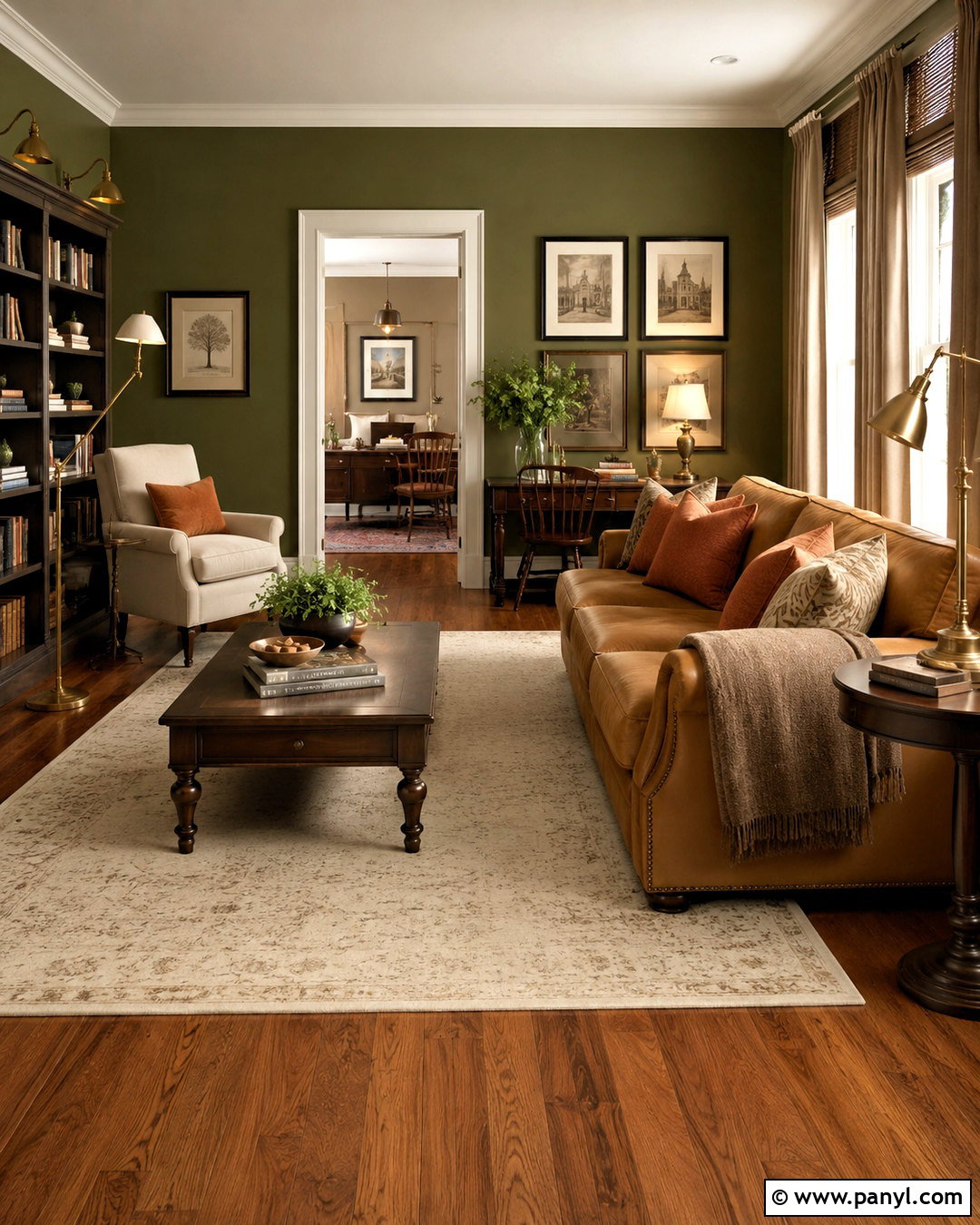 Olive Green Walls With Medium Brown Floors - 20 What Color Walls Go With Medium Brown Floors