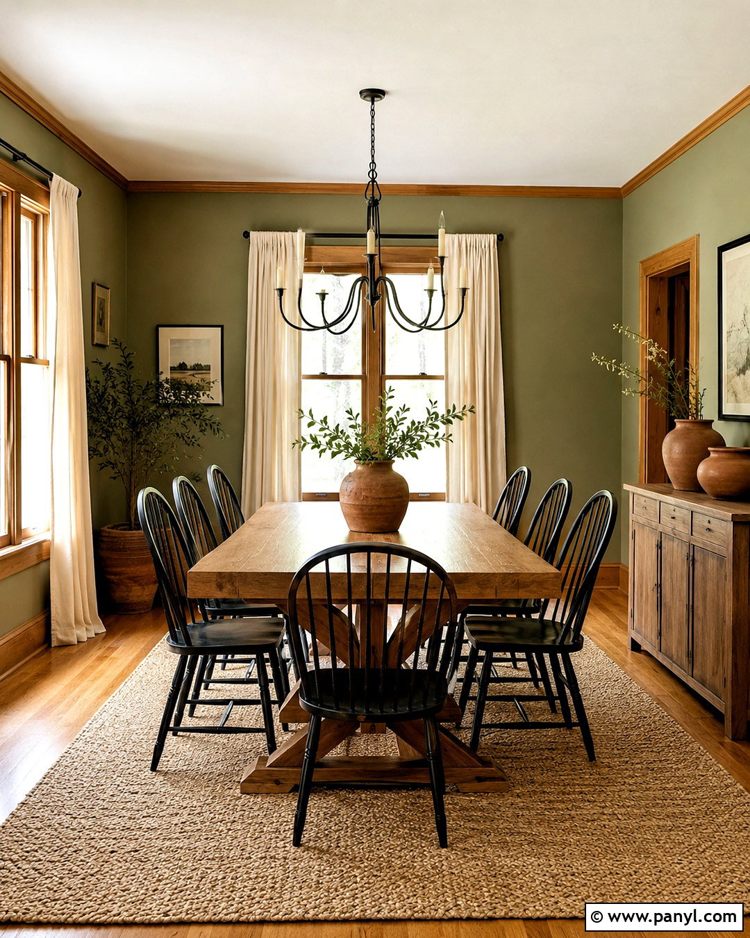 20 Wall Colors for Oak Trim Ideas for Warm, Timeless Rooms