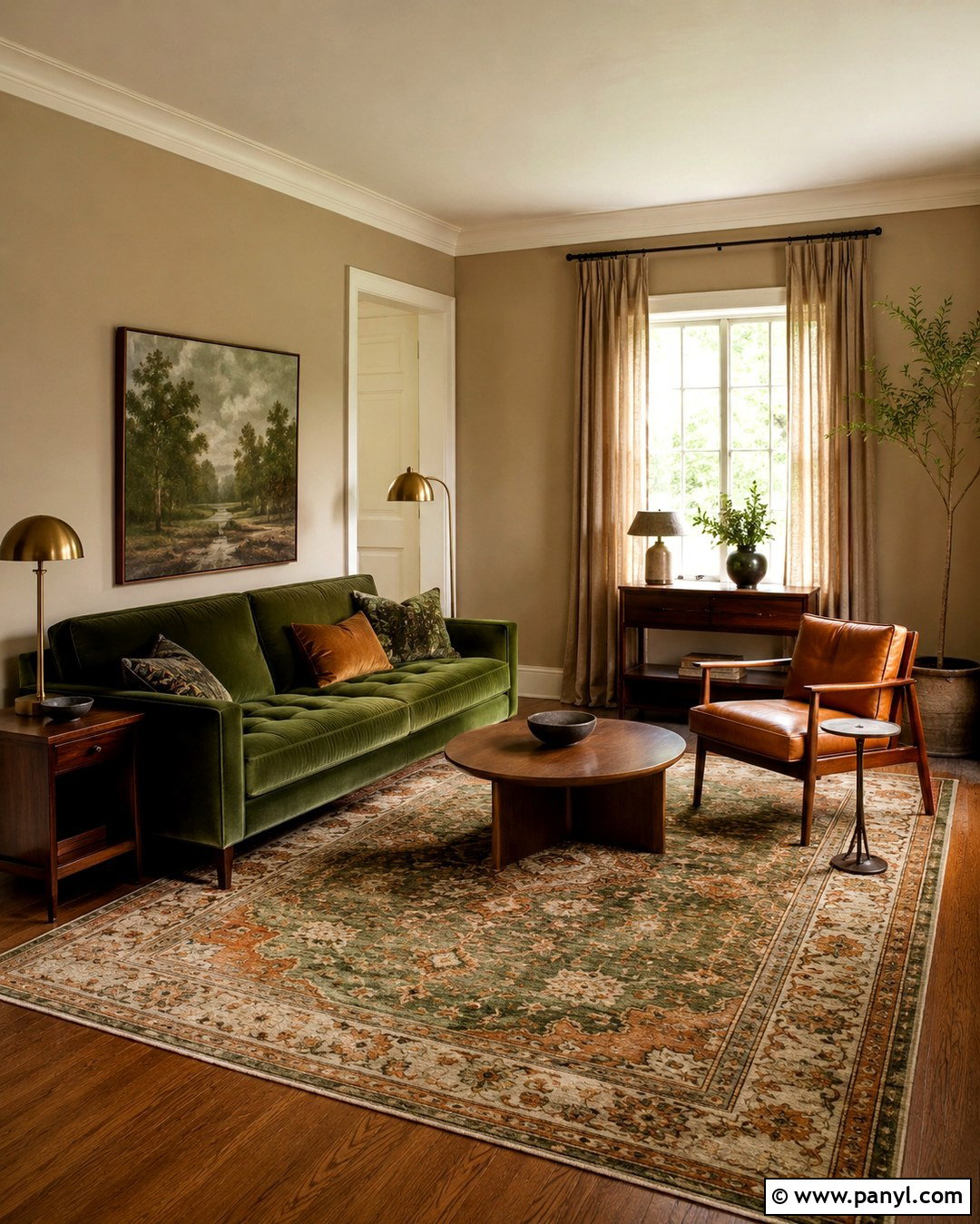 Olive Green With Beige Walls - 20 What Colors Go With Beige Walls
