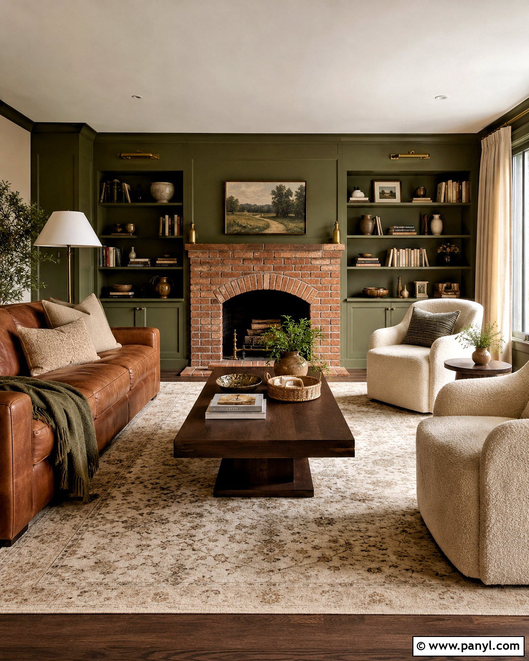 20 Colors That Go With Brick Interior Ideas for Warm Homes