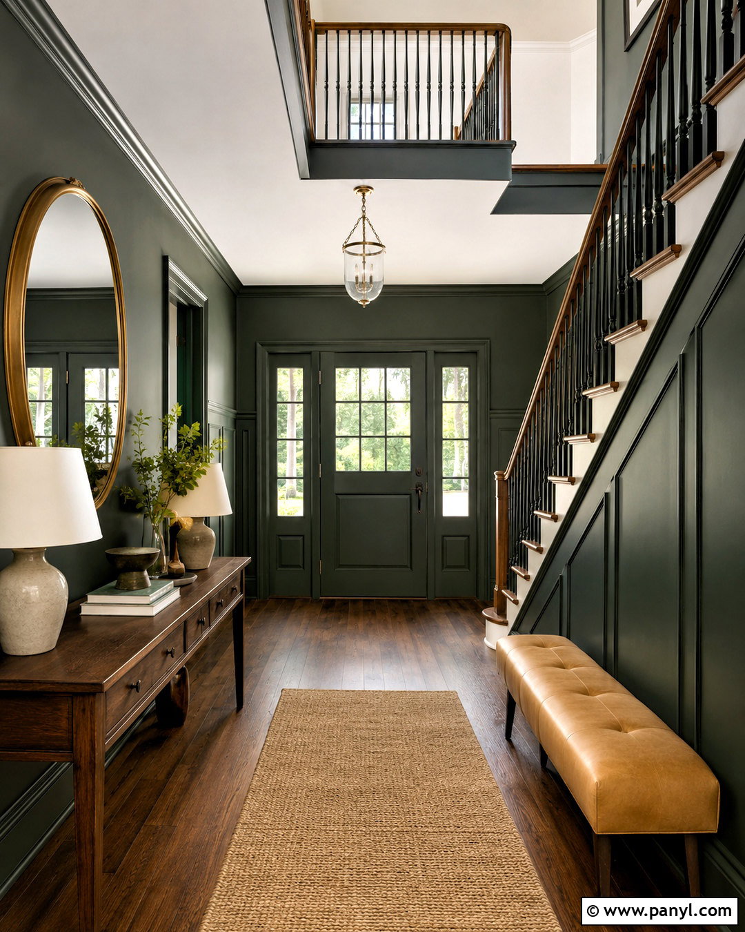 Olympic Range Dark Green Paint - 20 dark green paint colors
