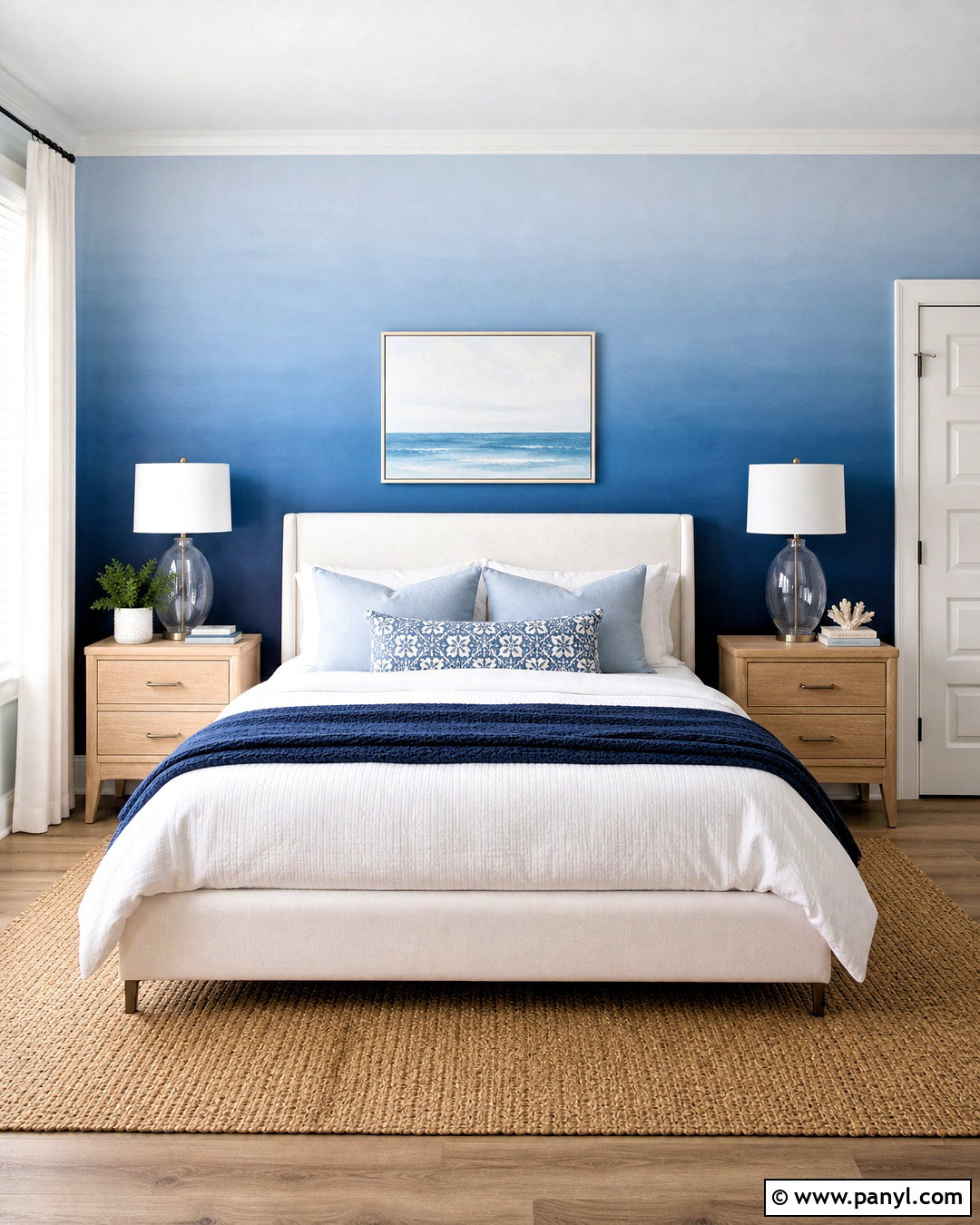 Ombre Accent Wall Paint - 20 accent wall paint designs