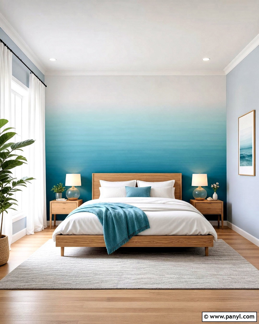 Ombre Bedroom Wall Painting - 20 room wall painting ideas aesthetic ideas
