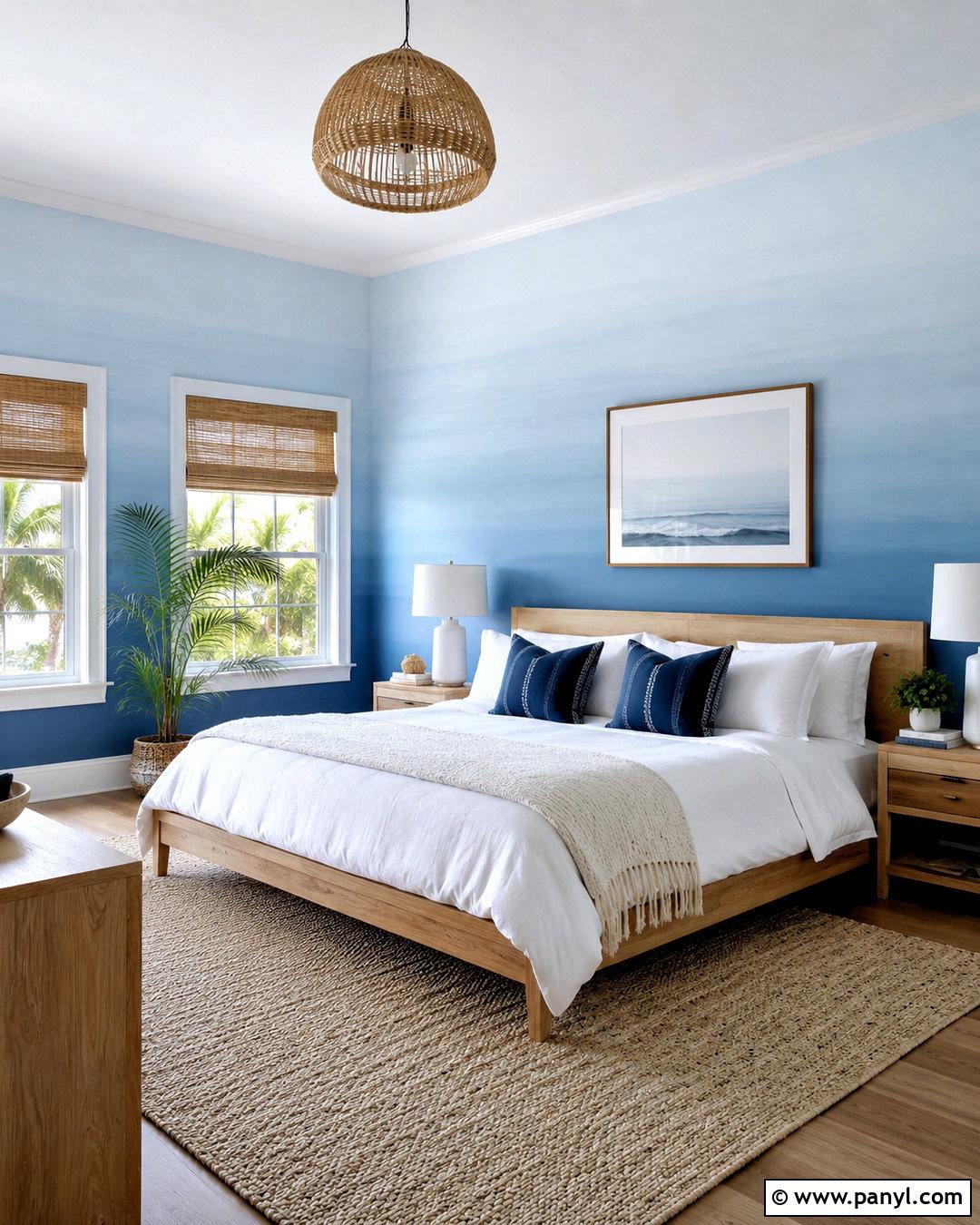 Ombre Bedroom Walls - 20 painting ideas for home walls