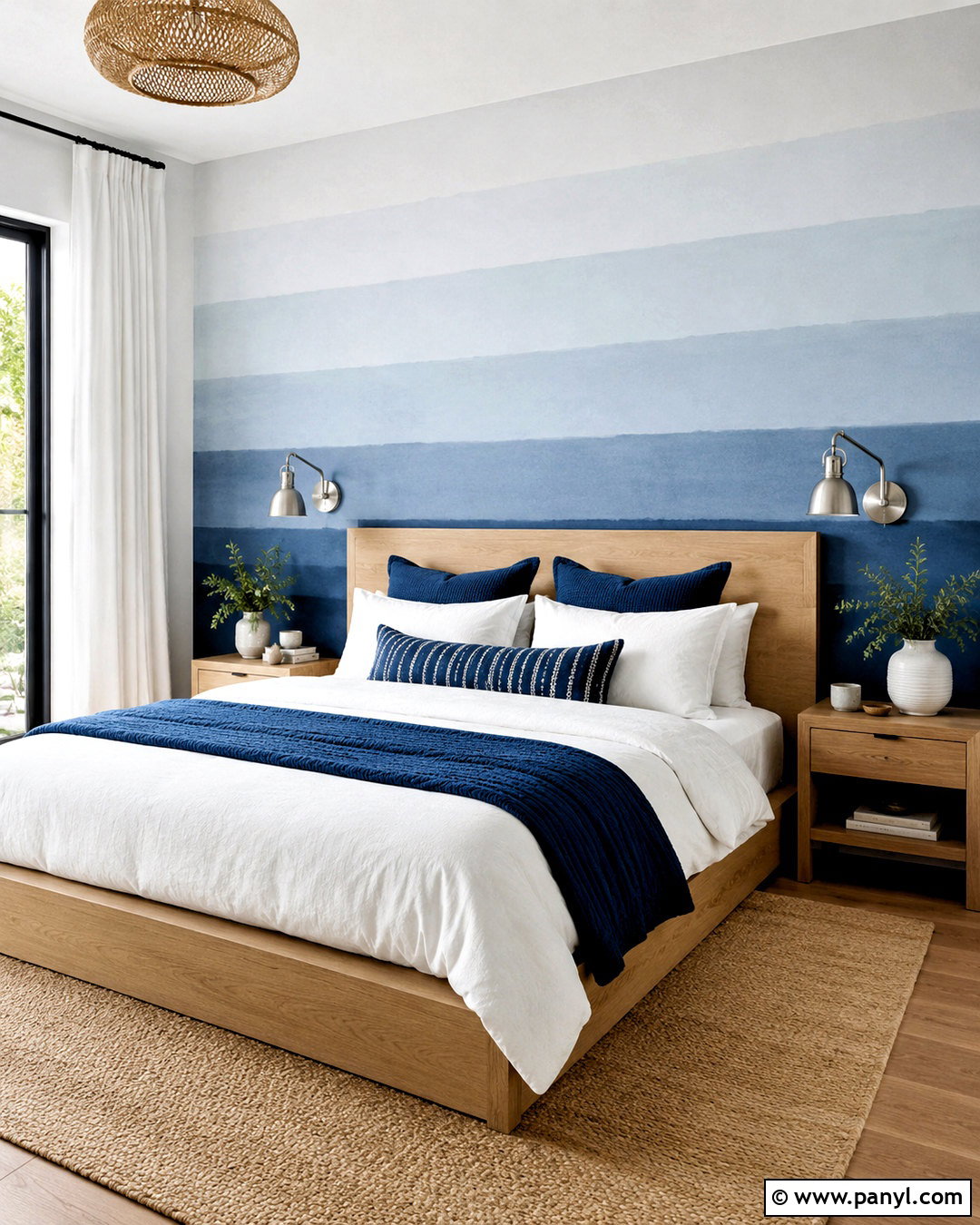 Ombre Paint Swatch Wall - 20 paint swatches wall ideas