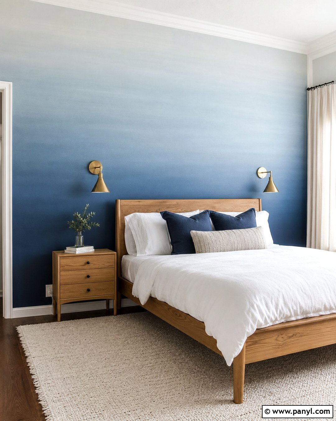 Ombre Painted Wall - 50 paint ideas for walls