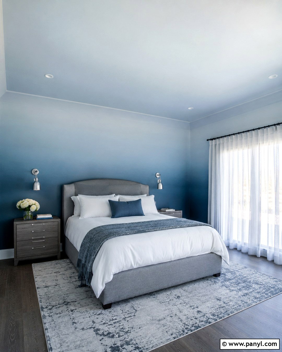 Ombre Wall And Ceiling - 20 How To Paint An Ombre Wall Ideas