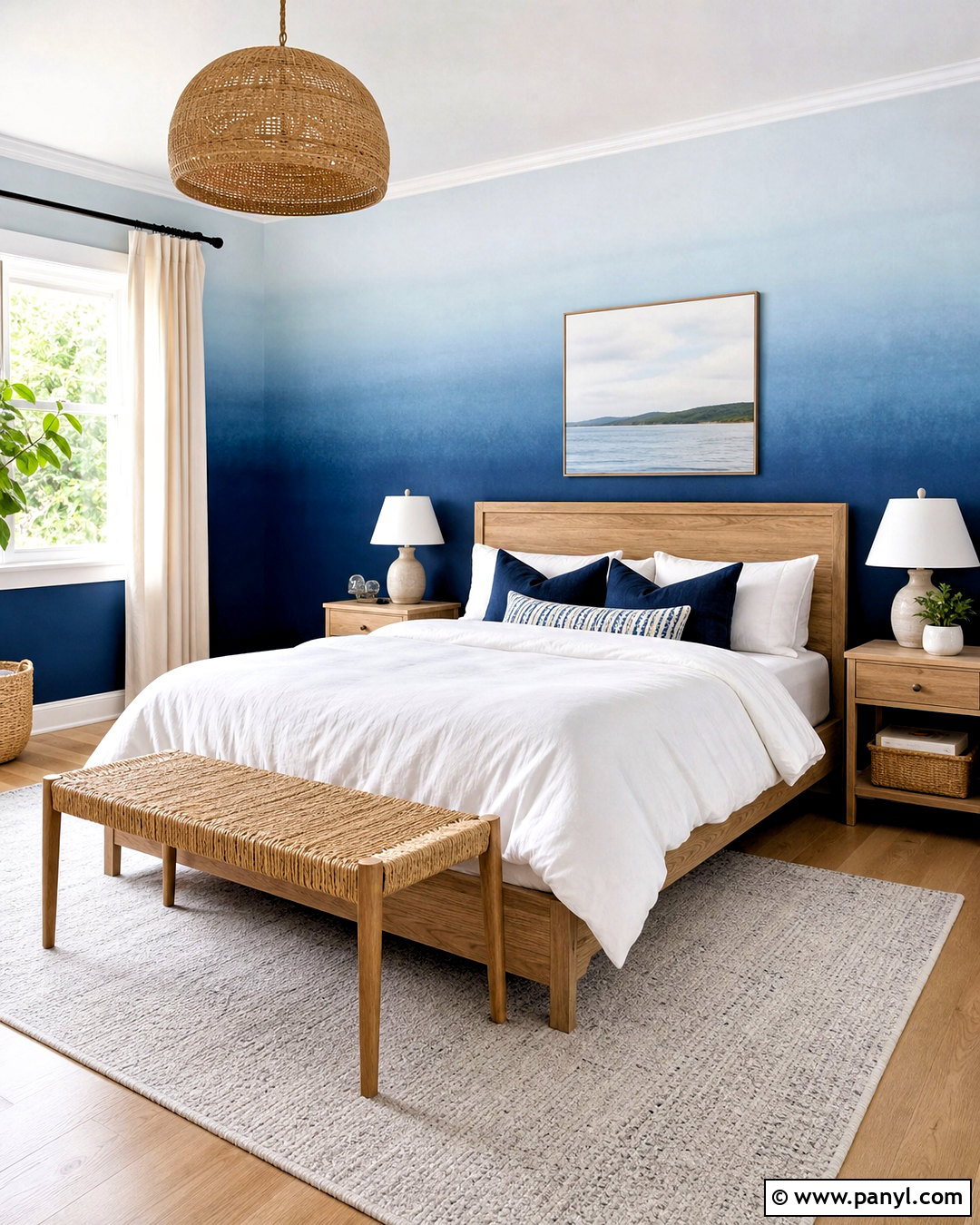 Ombre Wall Painting - 20 fun wall painting ideas creative ideas